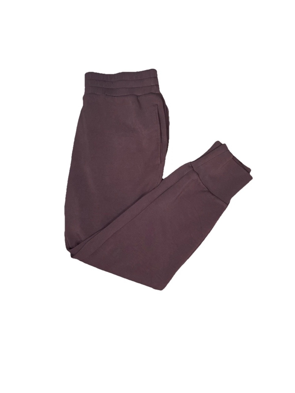 Varley Slim Cuff Jogger Pants DoubleSoft Women’s Medium Brown Lounge 27.5”